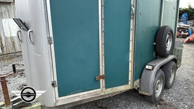 Lot 500 - SCOTT DOUBLE HORSE TRAILER