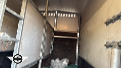 Lot 500 - SCOTT DOUBLE HORSE TRAILER