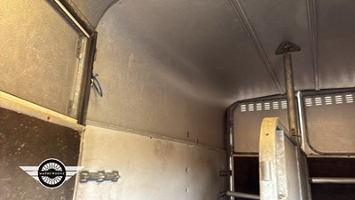 Lot 500 - SCOTT DOUBLE HORSE TRAILER