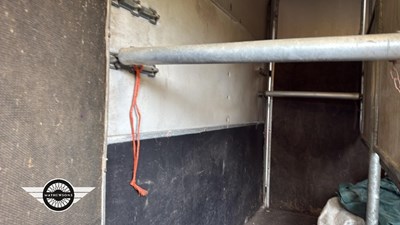 Lot 500 - SCOTT DOUBLE HORSE TRAILER