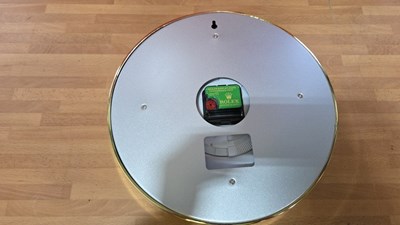 Lot 349 - ROLEX STYLE WALL CLOCK 13"