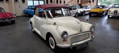 Lot 228 - 1970 MORRIS MINOR 1000 CONVERTABLE