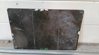 Lot 247 - BRITISH RAILWAYS TICKET OFFICE ENAMEL SIGN 14" X 9"