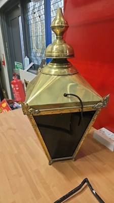 Lot 723 - ANTIQUE STYLE MICHELIN LAMP