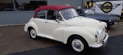 Lot 239 - 1969 MORRIS MINOR 1000 CONVERTIBLE