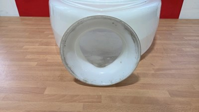 Lot 357 - FINA PETROL PUMP GLASS GLOBE