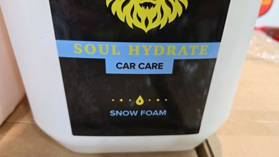 Lot 723 - 400 LITRES OF SNOW FOAM & PRE WASH CLEANING PRODUCTS