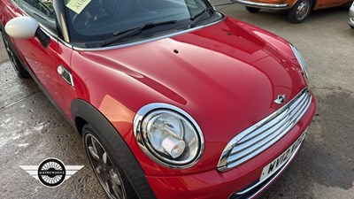 Lot 462 - 2012 MINI COOPER D LONDON 2012 EDIT