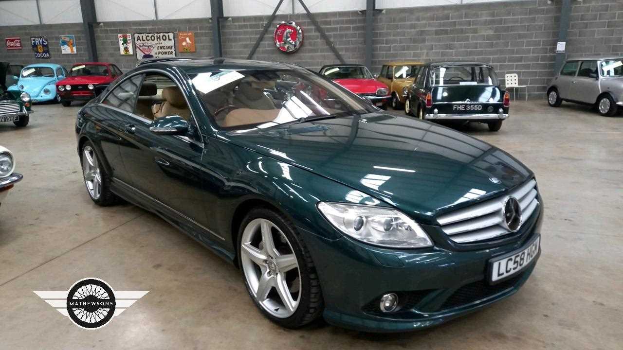 Lot 432 - 2009 MERCEDES CL 500 AUTO