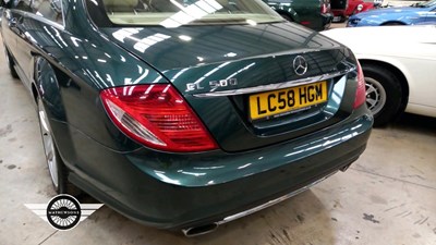 Lot 432 - 2009 MERCEDES CL 500 AUTO
