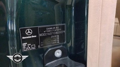 Lot 432 - 2009 MERCEDES CL 500 AUTO