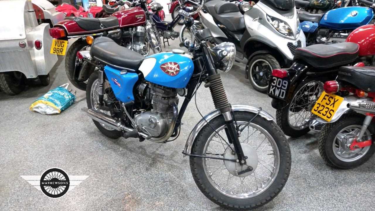Lot 186 - 1969 BSA