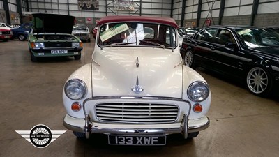 Lot 196 - 1960 MORRIS MINOR
