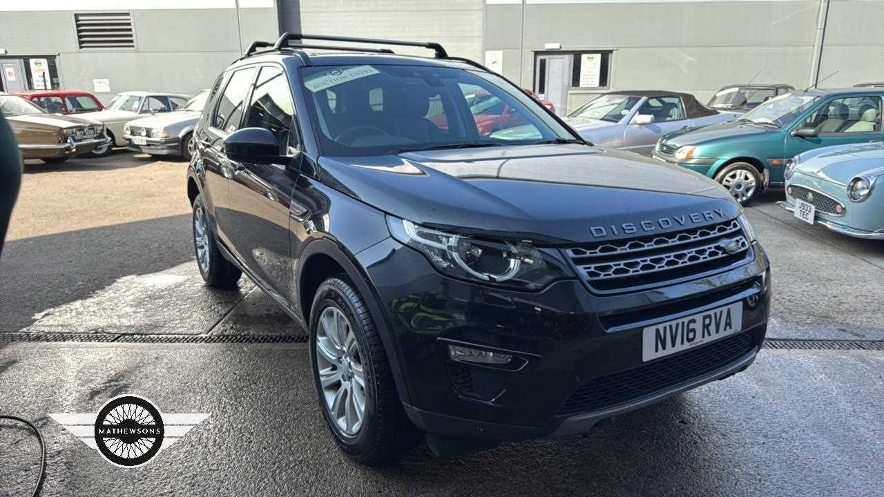 Lot 548 - 2016 LAND ROVER DISCOVERY SPORT SE