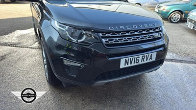 Lot 548 - 2016 LAND ROVER DISCOVERY SPORT SE