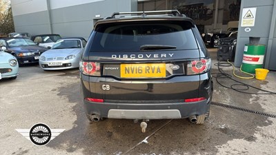 Lot 548 - 2016 LAND ROVER DISCOVERY SPORT SE