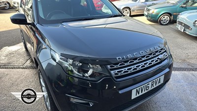 Lot 548 - 2016 LAND ROVER DISCOVERY SPORT SE