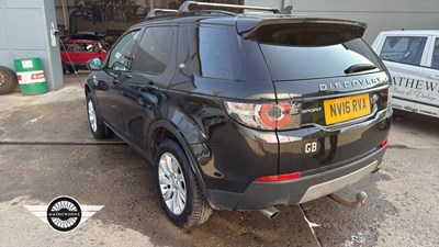 Lot 548 - 2016 LAND ROVER DISCOVERY SPORT SE
