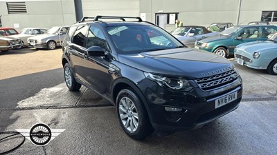 Lot 548 - 2016 LAND ROVER DISCOVERY SPORT SE