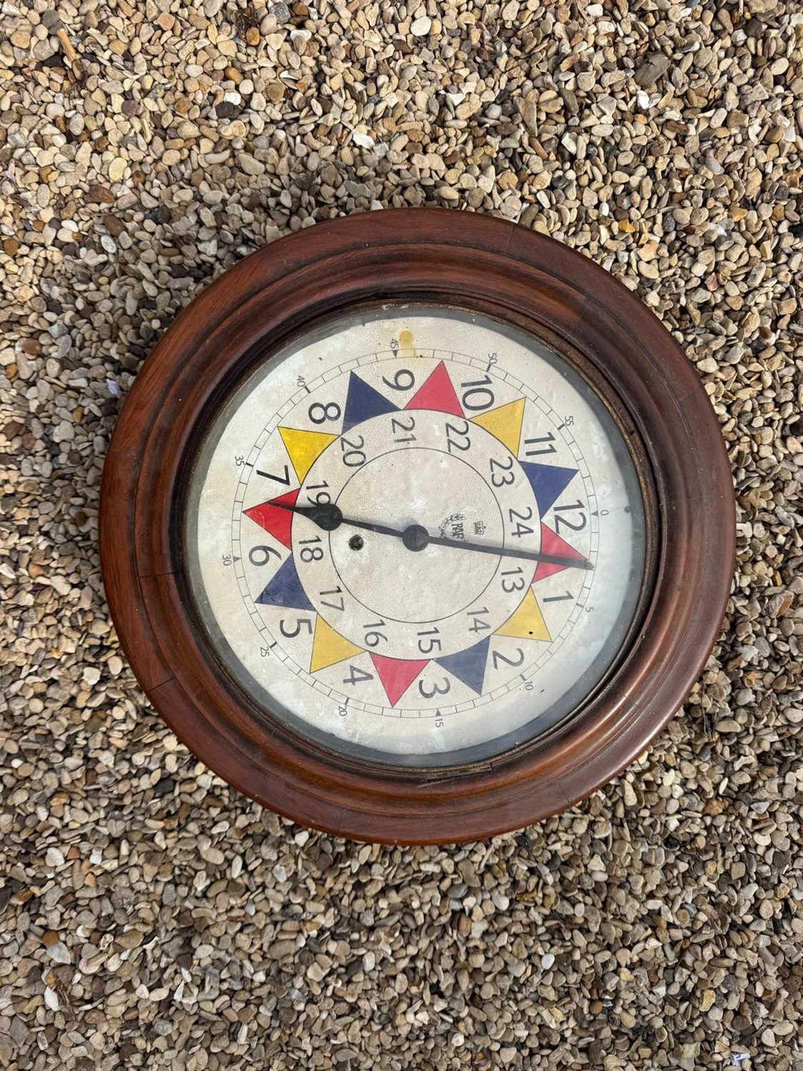 Lot 427 - RAF STYLE WALL CLOCK 17.5 "