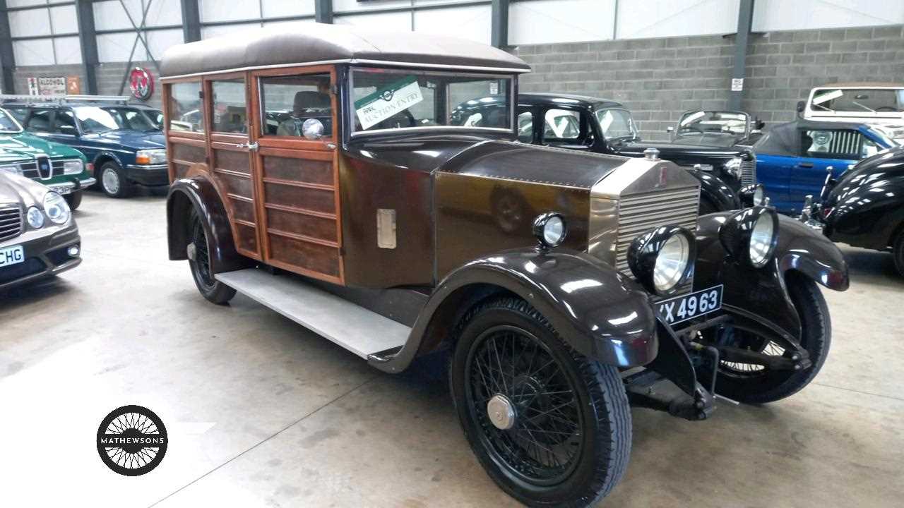 Lot 360 - 1928 ROLLS ROYCE
