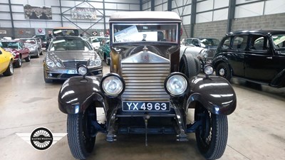 Lot 360 - 1928 ROLLS ROYCE