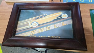 Lot 597 - SELECTION OF JAGUAR SIGNS & PICTURES