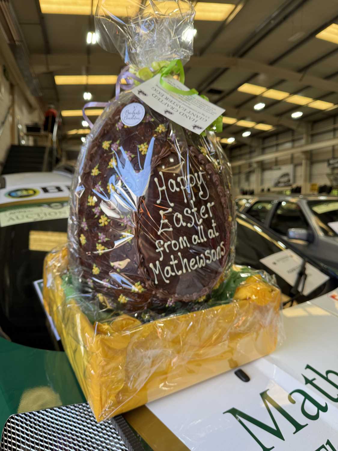Lot 150 - Charity Auction of a Mathewsons Easter Egg and Merchandise in aid of MIND