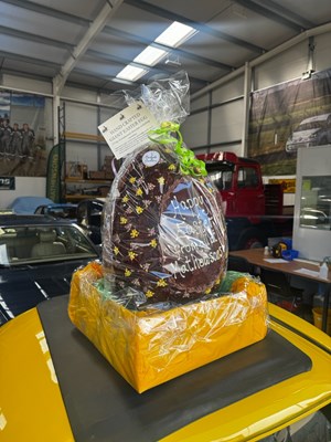 Lot 150 - Charity Auction of a Mathewsons Easter Egg and Merchandise in aid of MIND
