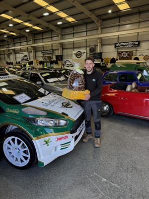 Lot 150 - Charity Auction of a Mathewsons Easter Egg and Merchandise in aid of MIND