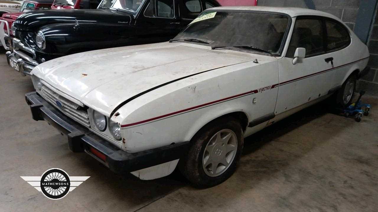 Lot 424 - 1985 FORD CAPRI INJECTION