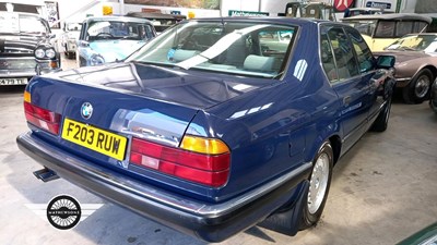 Lot 384 - 1989 BMW 730I SE AUTO