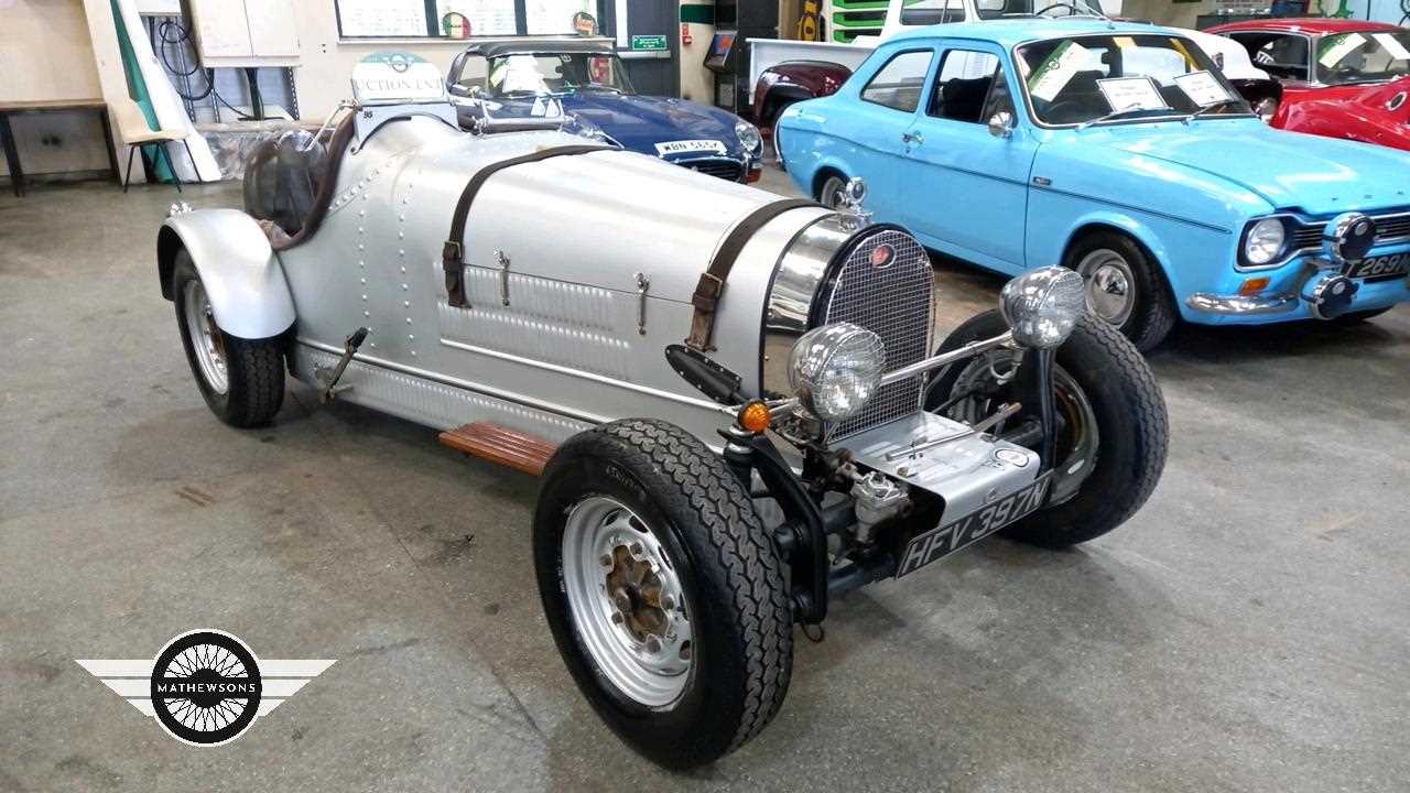 Lot 782 - 1975 BUGATTI T25 RE-CREATION (VW BEETLE BASE)