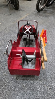 Lot 207 - FIRE ENGINE PEDAL CAR