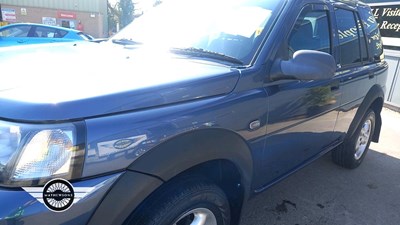 Lot 676 - 2006 LAND ROVER FREELANDER ADVENTURER TD