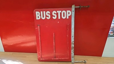 Lot 525 - BUS STOP SIGN