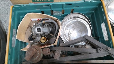 Lot 409 - 5 BOXES OF AUTO JUMBLE PARTS - ALL PROCEEDS TO CHARITY