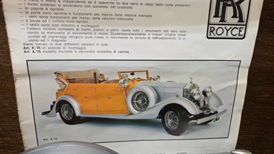 Lot 535 - ROLLS ROYCE TORPEDO CABRIOLET PHANTOM II 1934 SCALE MODEL