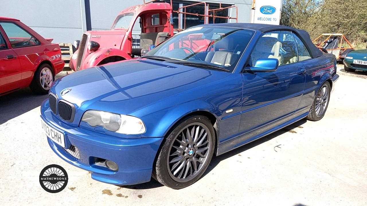 Lot 786 - 2003 BMW 330 CI SPORT AUTO