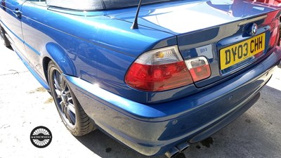 Lot 786 - 2003 BMW 330 CI SPORT AUTO