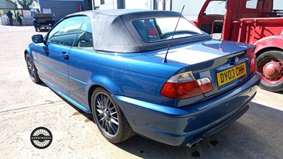 Lot 786 - 2003 BMW 330 CI SPORT AUTO
