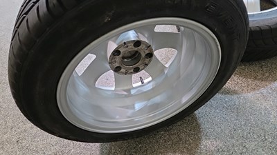 Lot 448 - MERCEDES SLK ALLOY WHEELS & TYRES 205/55ZR16