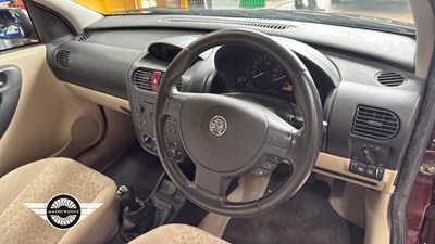 Lot 108 - 2003 VAUXHALL CORSA ELEGANCE 16V