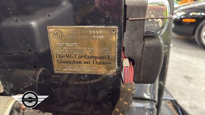 Lot 116 - 1938 MG
