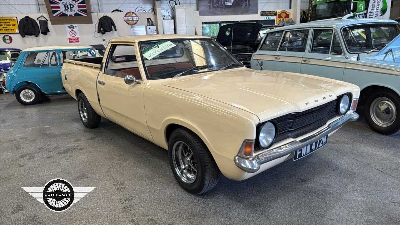 Lot 230 - 1974 FORD CORTINA