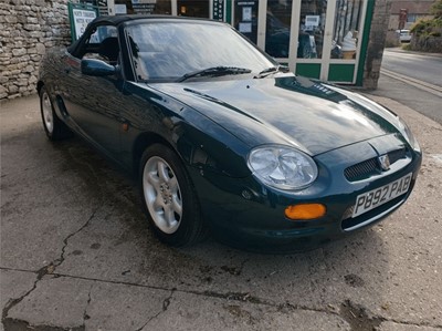 Lot 323 - 1997 MG F