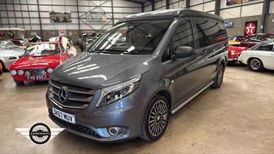 Lot 186 - 2017 MERCEDES-BENZ VITO 119 SPORT BLUETEC