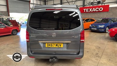 Lot 186 - 2017 MERCEDES-BENZ VITO 119 SPORT BLUETEC