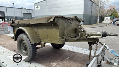 Lot 206 - BANTAM TRAILER WW2 JEEP