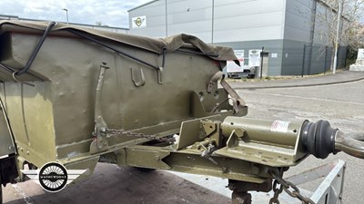 Lot 206 - BANTAM TRAILER WW2 JEEP